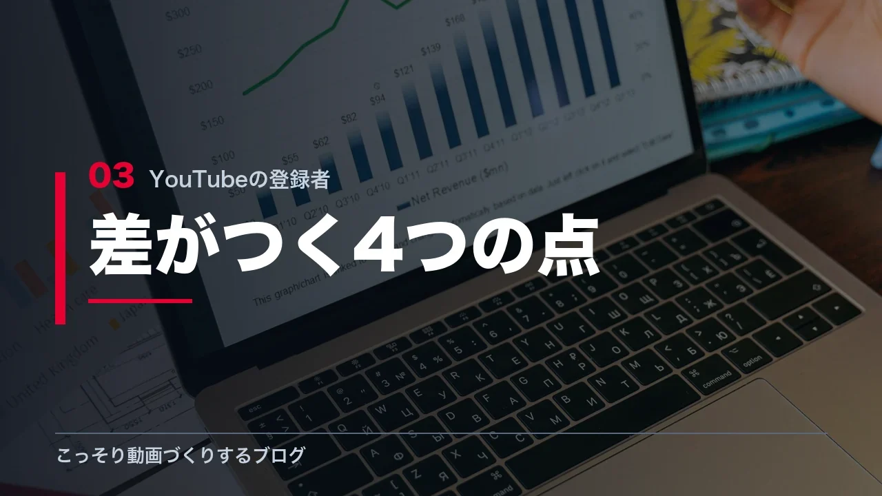 本数以外で差がつく4つの点を示す見出し画像
